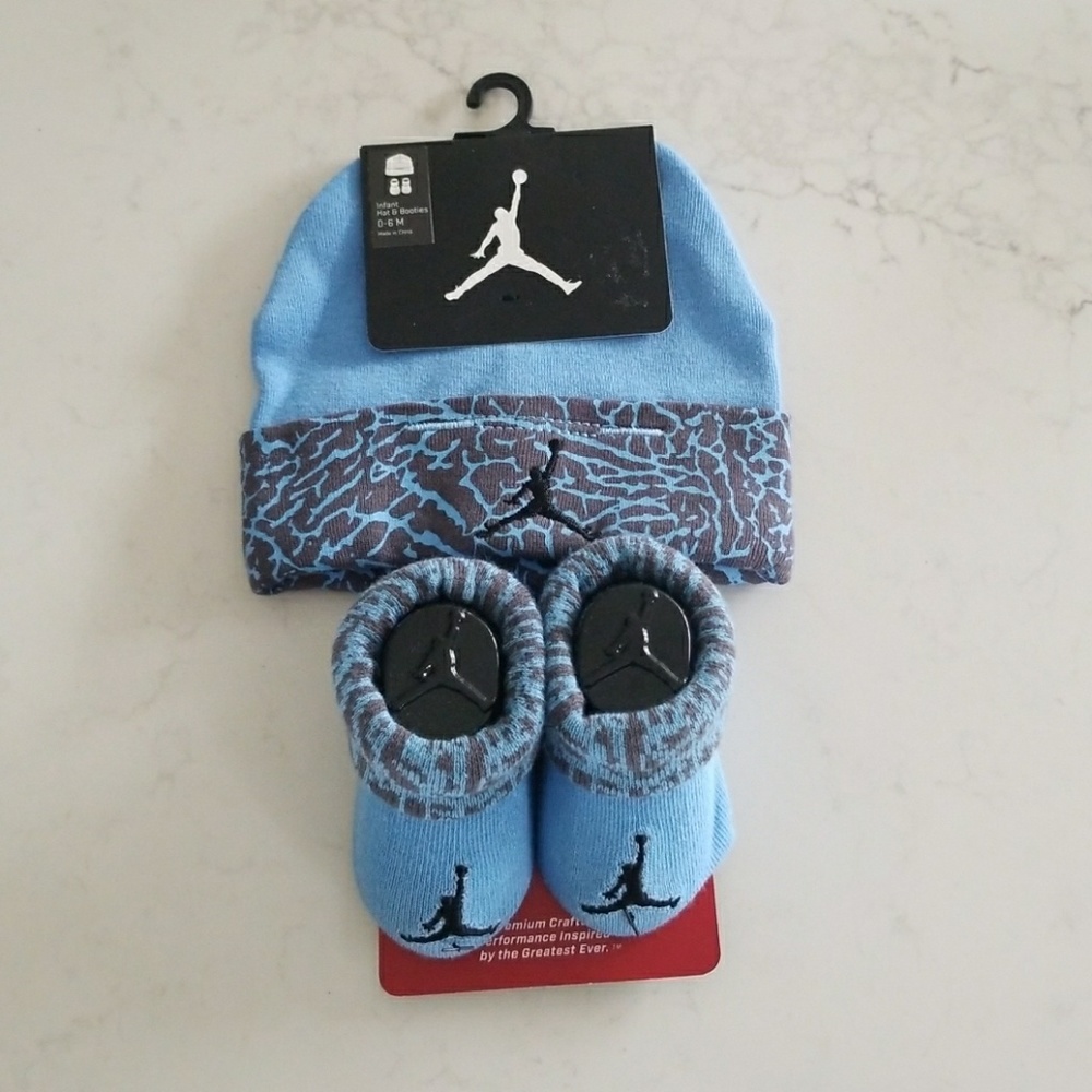 Infant hat and booties